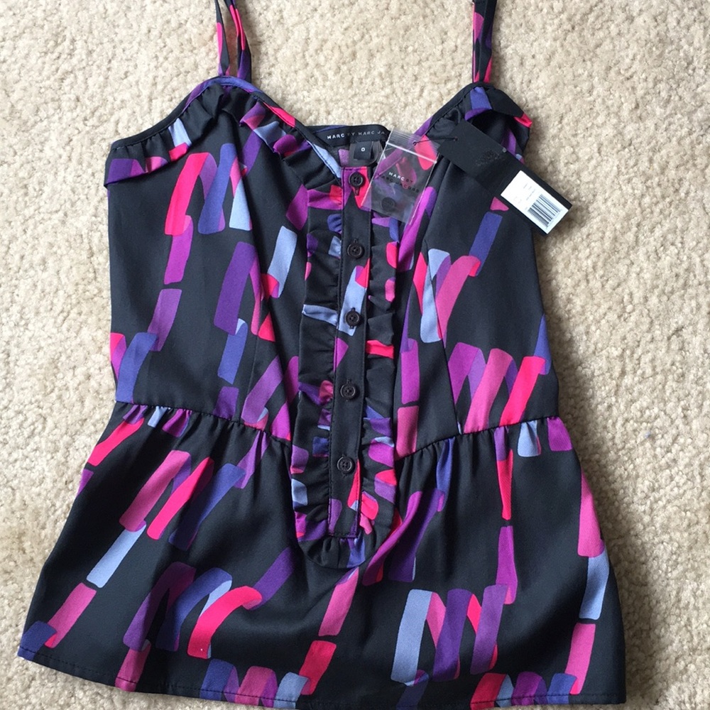 Marc by Marc Jacobs deep navy multi tank